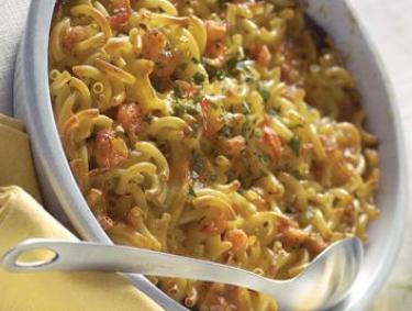 Mac and Cheese with Crawfish