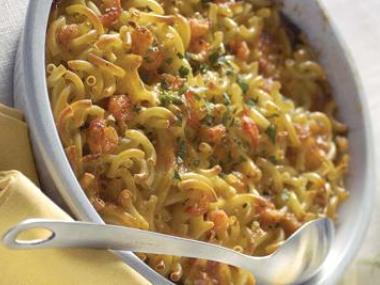 Mac and Cheese with Crawfish