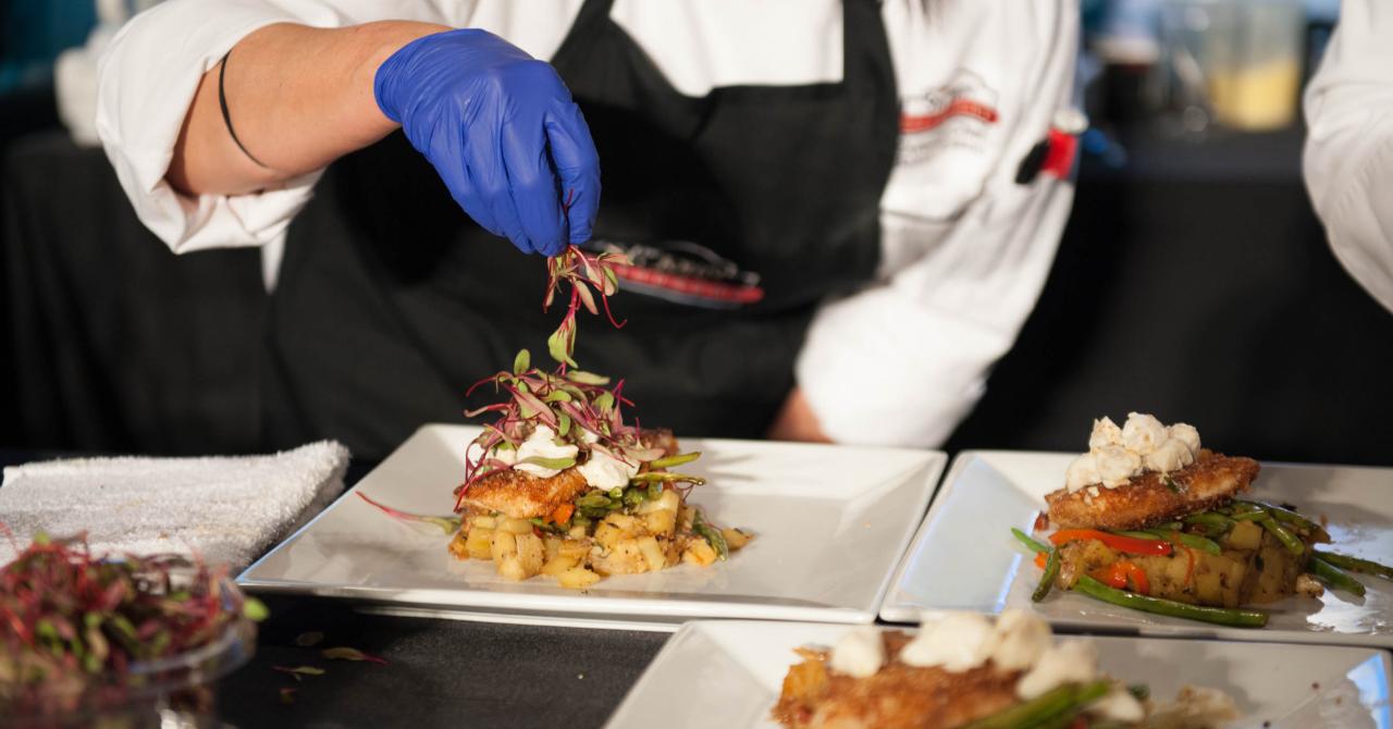 Louisiana Seafood Cook Off Plating Image
