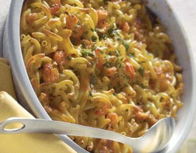 Mac and Cheese with Crawfish