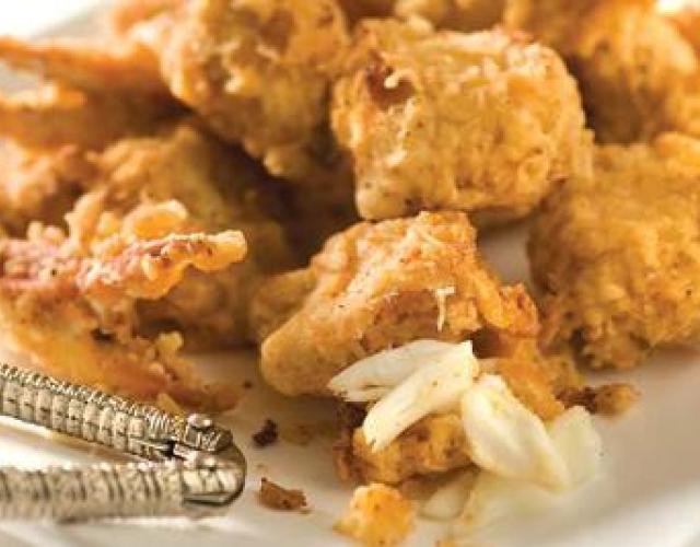 Bayou Style Deep Fried Hard Shell Crabs Louisiana Seafood