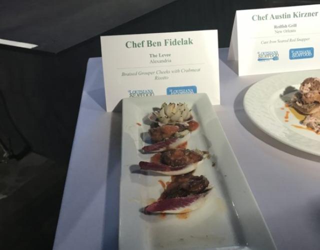 Braised Grouper Cheeks